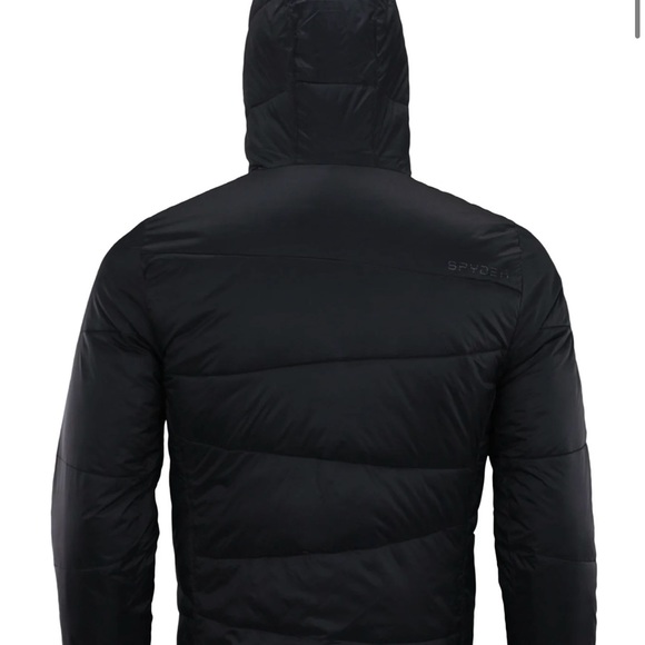 Spyder Big Boys L 14/16 Nexus Puffer Jacket - Insulated Black NWT - Picture 6 of 9
